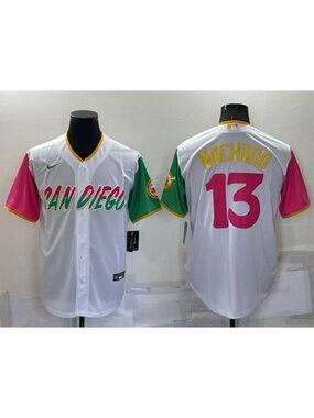Manny Machado White City Stitched Jersey